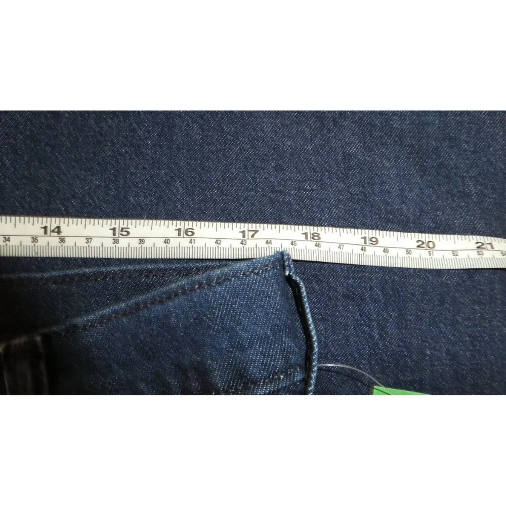 Gap Mid Rise 90s Loose Carpenter Jeans - Dark Blue - Picture 7 of 15